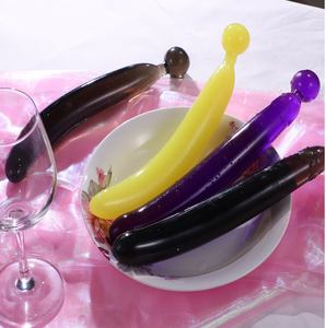 Dildo <span class=keywords><strong>banane</strong></span>, pénis artificiel, perles de verre, plug anal, plug anal en forme de fruit ou de légume, dildo en forme d'aubergine, jouet sexuel érotique pour hommes et femmes - Product Image 6