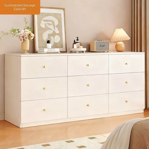 Meubles de salon multifonctionnels modernes et écologiques de <span class=keywords><strong>grande</strong></span> <span class=keywords><strong>capacité</strong></span>, armoires de rangement avec tiroirs, commodes de chevet pour la chambre à coucher - Product Image 1