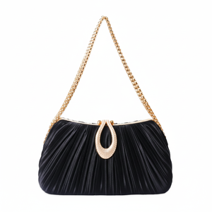 Bolso bandolera de moda para mujer, hecho a mano con perlas. - Product Image 1