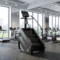 Appareil de fitness commercial de qualité supérieure avec cadre en acier durable pour entraînement cardio, simulateur d'escalade pour salle de sport