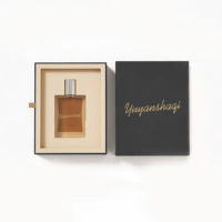 Boîte à parfum rigide de luxe personnalisée, laminage mat, fermeture magnétique, emballage recyclable pour cosmétiques, huiles essentielles, soins de la peau