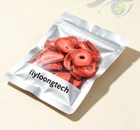 Tranches de fraises lyophilisées en vrac, 100% naturelles, pour la pâtisserie, les céréales, les garnitures de yaourt