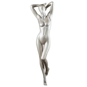 Mannequin femme sexy en or mannequin réaliste mannequin femme mature