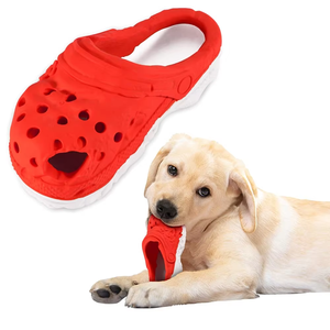 Jouets pour animaux de compagnie : pantoufles indestructibles pour chiots et grands chiens, à mâcher, pour petits et moyens chiens, nettoyage des dents, anti-fuite de nourriture - Product Image 1