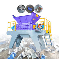 Déchiqueteuse de moteurs en aluminium à vendre, machine industrielle de déchiquetage de métaux, prix de la machine de déchiquetage de ferraille