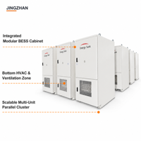 Armoire de stockage d'énergie à refroidissement liquide pour le stockage d'énergie solaire et la fourniture de projets de systèmes hybrides connectés au réseau