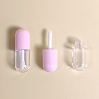 Yueshunxing 5ml Marque privée Brillant à lèvres Emballage cosmétique Unique Mini Capsule Lipgloss Conteneur Vide Brillant à lèvres Tube