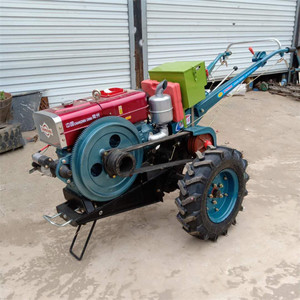 Motocoltivatore Diesel 20 CV Raffreddato ad Aria 2WD con Avviamento Manuale, Pompa e Cambio per Terreni Difficili e Collinari - Product Image 2