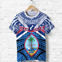 Dropshipping kaus desain Rugby Guam Pria harga rendah s kaus cetak kustom kualitas tinggi pria ukuran besar