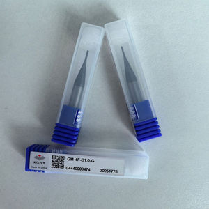 Fraise à bout en carbure monobloc ZCC GM-4F-D1.0-G CNC, diamètre de la tige de 6 mm, 50 mm, revêtement AlTin, 55HRC, original - Product Image 5