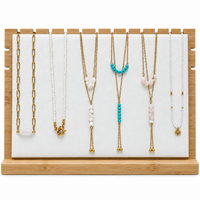 Collection de colliers perlés colorés en acier inoxydable plaqué or 18 carats pour femmes, vente en gros d'usine, fournisseur OEM ODM