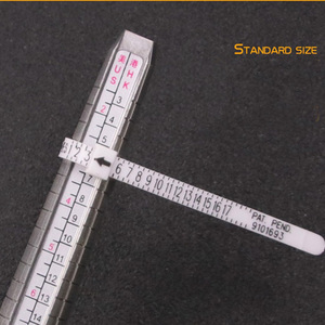 Инструменты для измерения пальцев пластиковый ремень Европа Великобритания JP США кольцевые заглушки - Product Image 6