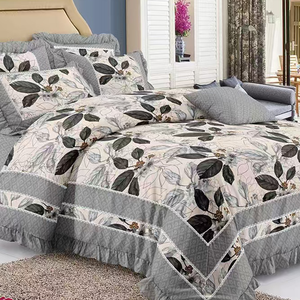 Populaire 6-delige beddengoedset met print, kingsize & queensize, geschikt voor alle seizoenen, polyester/katoen, voor thuis, slaapkamer, met 4 kussenslopen - Product Image 5