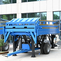 Plateforme mobile hydraulique 5t pour pont d'accès, rampe de chargement et déchargement de conteneurs, tables élévatrices pour la logistique