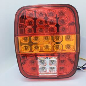 Señal de giro trasera para coche, luces led universales de freno inverso, marcador de liquidación para remolque de camión, impermeable, para JEEP YJ JK CJ, novedad - Product Image 3