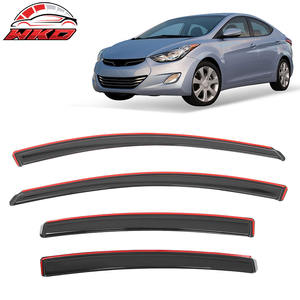 Déflecteurs de vitres latérales pour Hyundai Elantra berline 11-16, à installer dans le canal de la vitre - Product Image 1