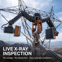Robot de Inspección de Radiografía Digital por Rayos X para Líneas de Transmisión de 110 kV
