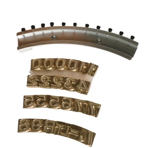 Timbro a caldo in ottone per pneumatici, stampo in gomma con manico in acciaio per camion, timbro in gomma per scarpe, per uso ufficio - Product Image 3