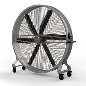 Vertical fan 4 Wheels Movable Large standing hvls fan for gym