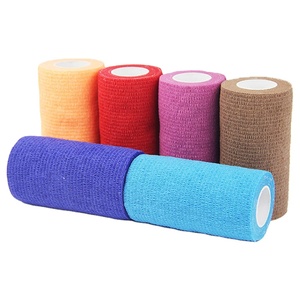 Enveloppe de poignet et de cheville pour <span class=keywords><strong>chevaux</strong></span> Easy Tear Vet Bandage auto-adhésif avec tissu non tissé pour <span class=keywords><strong>chevaux</strong></span> - Product Image 4