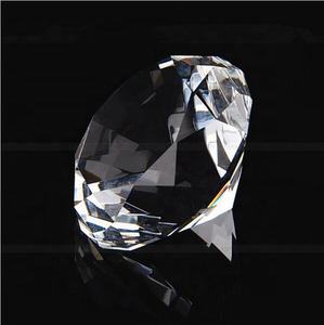 Peso de vidro em forma de diamante de cristal, joias para decoração casamento ou casa - Product Image 3