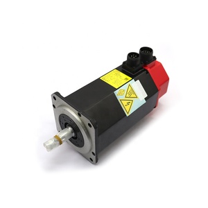 FANUC A06B-0127-B077 ของแท้สำหรับอุปกรณ์ระบบอัตโนมัติเครื่องจักรกลสำหรับเครื่อง CNC เซอร์โวมอเตอร์ ซีรีส์อัลฟ่า มอเตอร์แกน CNC - Product Image 3