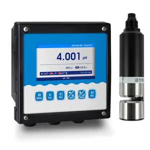 Trực tuyến độ dẫn Meter Ec Tds nhiệt độ và độ ẩm độ ẩm Transmitter đất nước giám sát chất lượng