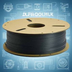 Filaments d'impression 3D en nylon renforcé de fibre de carbone PA-CF PA6 1,75 mm, haute qualité, 1 kg/rouleau, <span class=keywords><strong>PLA</strong></span>/ABS/PCL/PETG/<span class=keywords><strong>TPU</strong></span>/fibre de carbone - Product Image 5