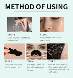 ओम ओम प्रकाश निजी लेबल प्राकृतिक गहरी सफाई काले सिर नाक के पैच ब्लैकहेड मास्क को हटाने के लिए मास्क चारकोल - Product Image 6