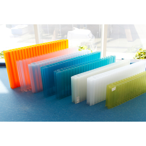 Panneau mural en <span class=keywords><strong>polycarbonate</strong></span> léger à brancher, revêtement UV pour façade de bâtiment et <span class=keywords><strong>cloison</strong></span> - Product Image 4
