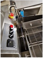 Machine à enrober le chocolat automatique efficace, petite ligne d'enrobage au chocolat avec tunnel de refroidissement, machine à enrober le chocolat