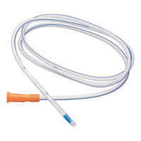 Sonde d'alimentation gastrique médicale jetable de Ryle, en PVC et acier inoxydable, stérilisée par EOS, 8Fr~20Fr, certifiée CE