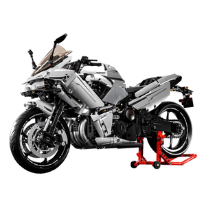 Modelo de Motocicleta Kawasaki H5 a Escala 1:5, Juego de Bloques de Construcción de Plástico ABS, Juguete Educativo de Ensamblaje DIY - Product Image 1