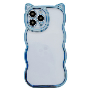 Funda Transparente de Color Sólido con Soporte Invisible para iPhone 17 Pro Max 16 15 14 13, Cubierta Suave de TPU - Product Image 5