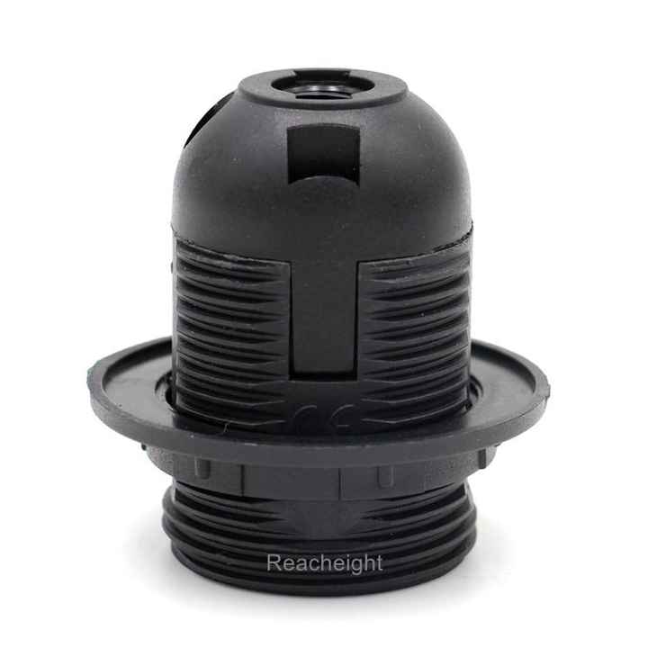 110-240V Plastic Lamp Holder - E27 LED Bulb Socket