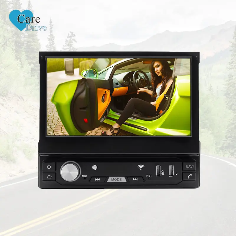 CareDrive Lecteur DVD de voiture Unité principale automobile universelle Moniteur Écran tactile Android 10 2 + 32 Go Miroir Usb Radio Link