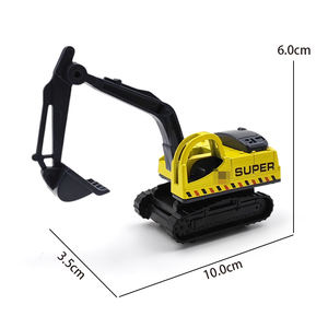 Nouveau 7.5cm enfants petit modèle de camion en alliage de recul jouet à Friction véhicule moulé sous pression pelle à saisir pour cadeaux promotionnels - Product Image 6