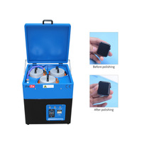 Machine de polissage d'écran LCD professionnelle JiuTu à 3 fentes pour iPhone et iWatch |   Élimination des rayures sur le verre avant et arrière