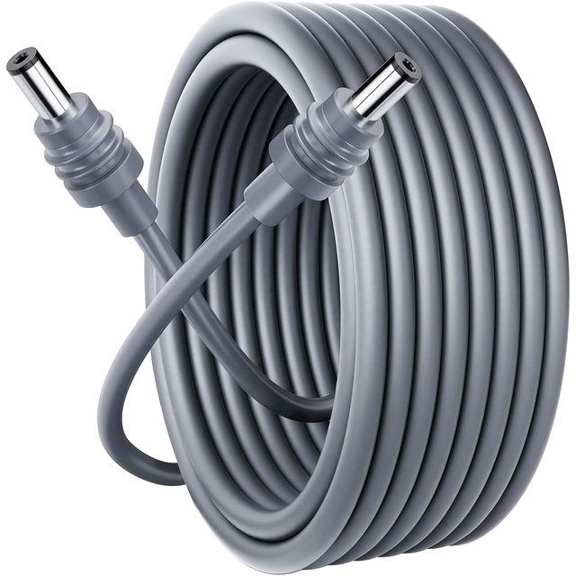 Waterproof DC 5521 Power Cable for Starlink Mini DC5521 Male to Male Power Cord 18 AWG 3M 5M 10M