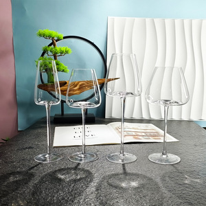 Verre à vin rouge transparent en cristal sans plomb, grand gobelet à vin de Bourgogne, fond concave, verre à vin de <span class=keywords><strong>Bordeaux</strong></span> - Product Image 2
