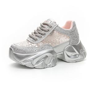 Zapatillas de malla para mujer, estilo papá, novedad primavera-verano 2026, diseño Princesa <span class=keywords><strong>Anna</strong></span>, transpirables, con pedrería, suela gruesa, populares en internet. - Product Image 5
