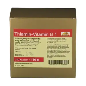 Vitamina B1, contenido nutritivo, buena calidad