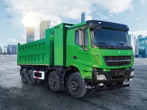 China direita/esquerda rápido transmissão ng80 6*4 340 hp manequim tipper caminhão com o melhor preço