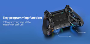 Mecool-Controlador inalámbrico para juegos GM1, gatillo y joystick para <span class=keywords><strong>PC</strong></span>, portátil, Steam, <span class=keywords><strong>Android</strong></span>, <span class=keywords><strong>PS3</strong></span>, Switch, <span class=keywords><strong>Gamepad</strong></span> - Product Image 3