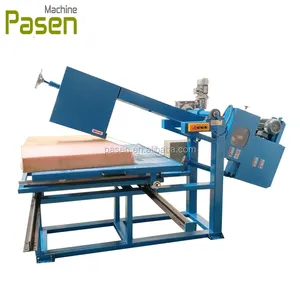 Vertical band saw cutting machine foam sponge shapes cutting machine foam sponge rubber sheet cutting machine