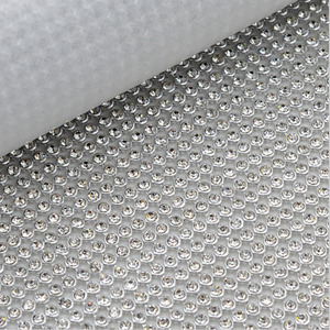 Adhesivo de diamante dorado y plateado para uso en bolsos y zapatos, malla de aluminio con pegamento de 3mm, accesorios de taladro brillante, venta directa de fábrica - Product Image 4