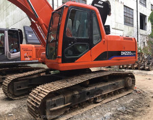 Mini-excavatrice sur chenilles d'occasion d'origine japonaise Doosan DH220 & DH150LC-7 avec moteur et pompe PLC - Prix avantageux - Product Image 2