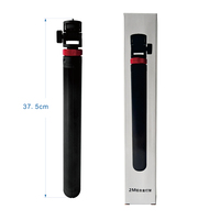 Trépied extensible en aluminium de 78 pouces avec support de lumière portable réglable à 360° °   Rotule à vis 1/4\" pour appareil photo et téléphone