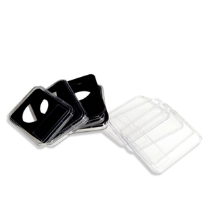 แผ่นอะคริลิแสดงเหรียญ85*59มม. พร้อมช่องติดฉลากและช่องเสียบการ์ดแคปซูลเหรียญ PS เชลล์สำหรับเหรียญที่ให้คะแนน - Product Image 4