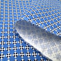 Tissu de flanelle 150GSM en coton pur de couleur imprimée sur mesure vendu à Madagascar